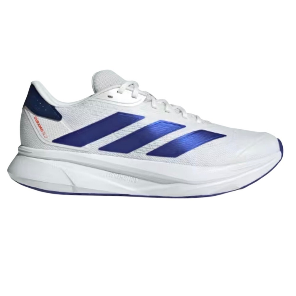 Adidas Duramo SL 2 M Mens Running Sneakers White Blue JS4395 Size 10.5 NEW